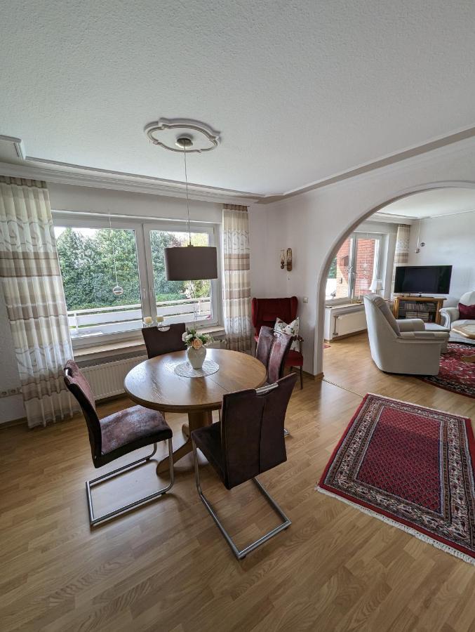 Ferienwohnung Leni Erstes Og Inkl Balkon Gartenblick Kostenfreier Parkplatz Stadtnah Aber Ruhig Gelegen Meppen Esterno foto